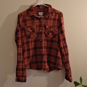 Womens RVCA Flannel
